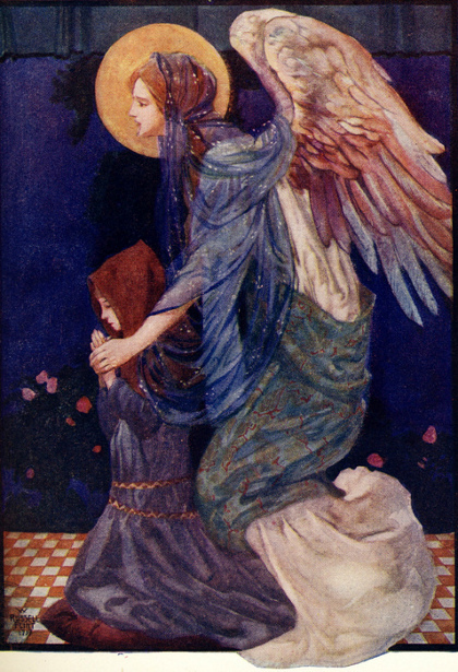the-guardian-angel William Russell Flint
